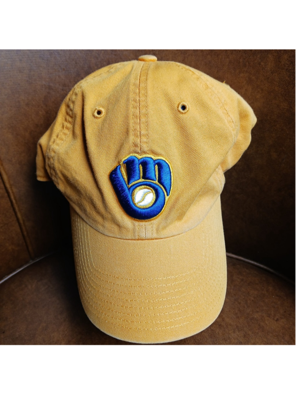 Cooperstown Collection Twins Enterprise Milwuakee Brewers Hat Cap Logo Strapback